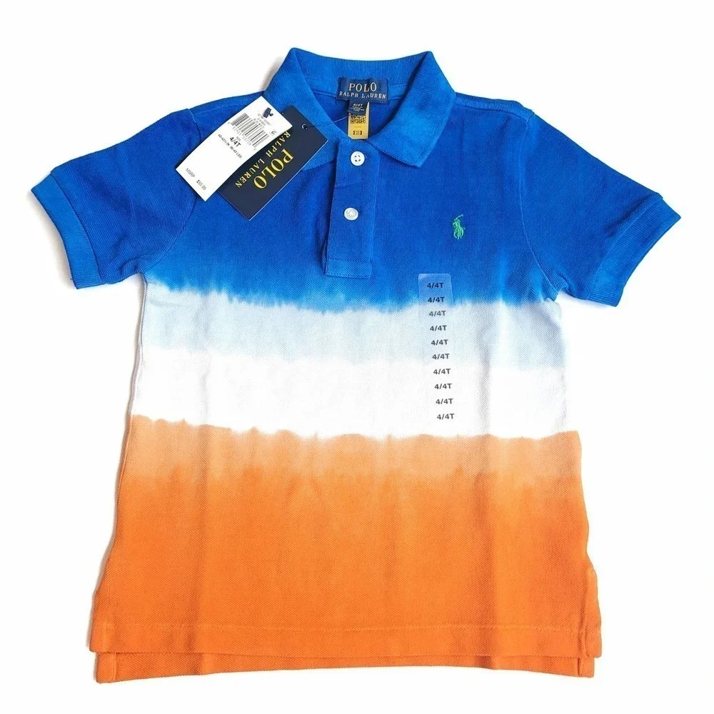 New Ralph Lauren 4T Polo Tie Dyed NWT Shirt